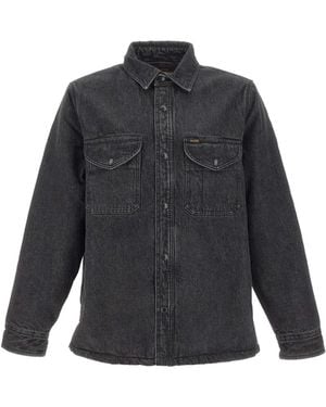 Filson Fleece-Lined Denim Jacket - Grey