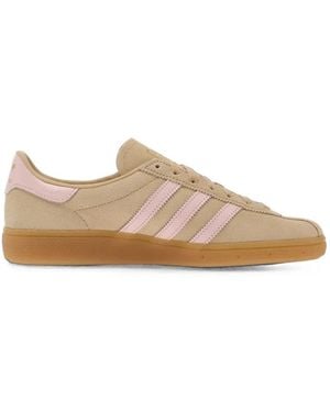 adidas Muenchen Lace-Up Trainers - Natural