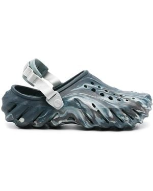 Crocs™ Marbled Clog Slides - Blue