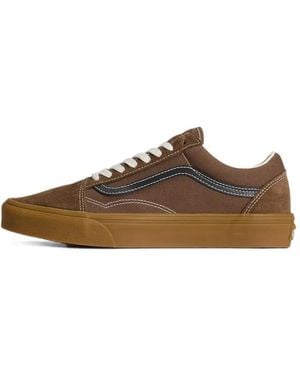 Vans Old Skool Low-Top Sneakers - Brown
