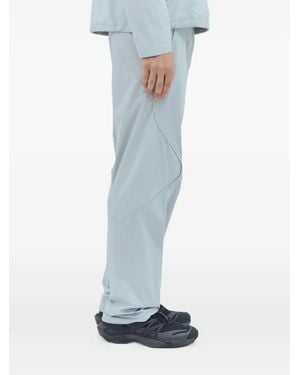 AFFXWRKS Drawstring-Ankle Trousers - Blue
