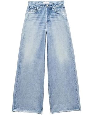 Rag & Bone Miramar Sofie Jeans Met Wijde Pijpen - Blauw