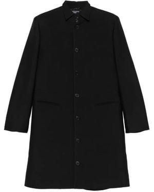 Enfants Riches Deprimes Chain-Detail Single-Breasted Coat - Black