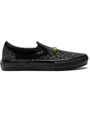 Vans X Cher Strauberry Skate Slip-On Trainers - Black