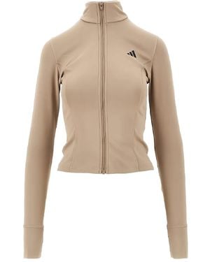 adidas Veste À Détail Logo - Neutre