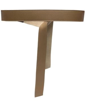 Niu Leather Belt - Natural