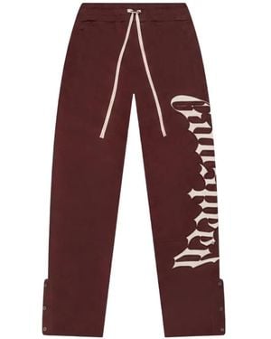Godspeed Logo Track Trousers - Red