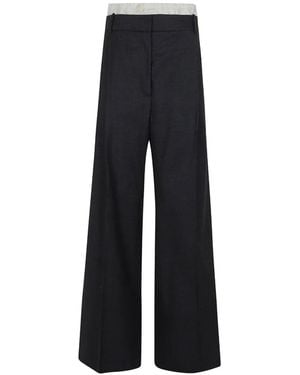 Rohe Detailed-Boxer Pants - Black