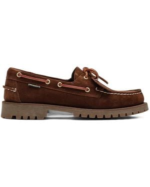Sebago Ranger Lace-Up Boat Shoes - Brown