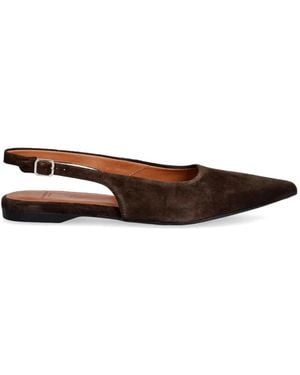 Vagabond Shoemakers Hermine Pointed-Toe Slingback Ballet Flats - White
