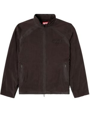 DIESEL J-Henri-Souvenir Zip-Up Jacket - Brown