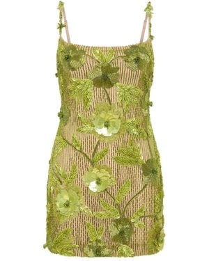 Rachel Gilbert Vestido corto Pierre - Verde