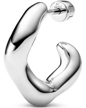 Maria Black Anil Hoop Earring - Metallic