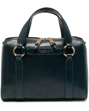 The Bridge Leather Tote Bag - Black