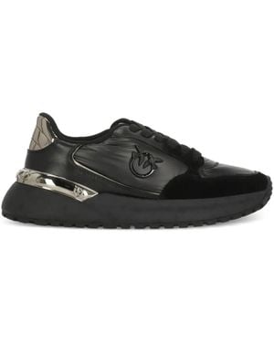 Pinko Love Birds Trainers - Black
