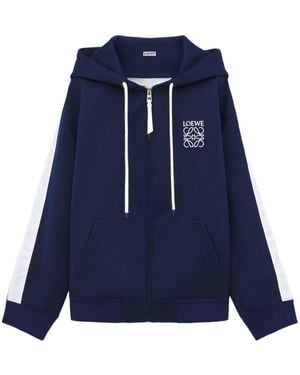 Loewe Trainingspak Hoodie Met Rits - Blauw
