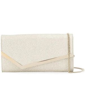 Jimmy Choo Emmie クラッチバッグ - メタリック