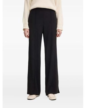 Liviana Conti Seam-Detail Trousers - Black