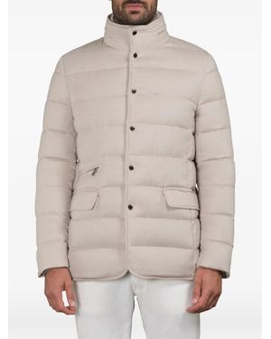 Moorer Ilvo Padded Jacket - Natural