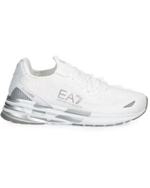 EA7 Crusher Distance Sneakers - Wit