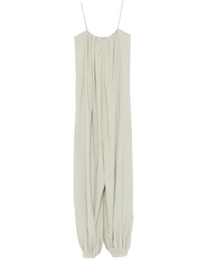 Alysi Spaghetti-Strap Jumpsuit - White