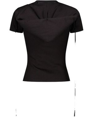 OTTOLINGER Detachable-hoodie T-shirt - Schwarz