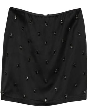 Herskind Embellished Mini Skirt - Black