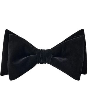 KHAITE Broche Enid Con Lazo - Negro
