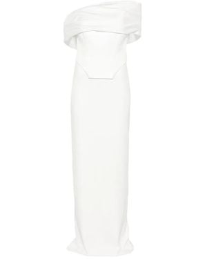 Solace London Crawford Maxi Dress - White