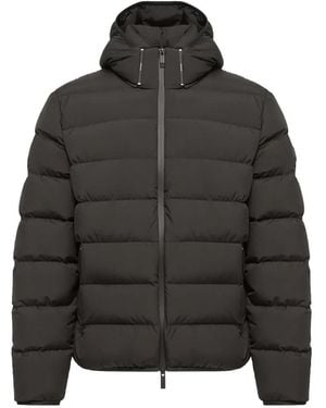 Moncler Arajoki Hooded Quilted Jacket - Black