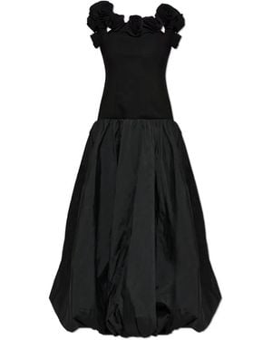 rotate birger christensen waterfall maxi dress Rotate By Birger Christensen Waterfall Maxi Dress