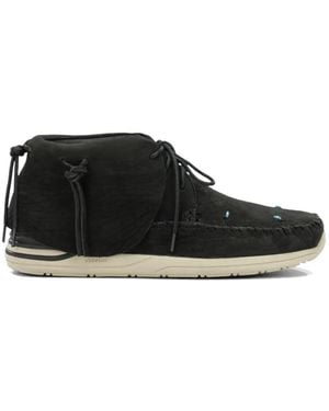Visvim Fbt Lhamo-Folk Beaded Desert Boots - Black