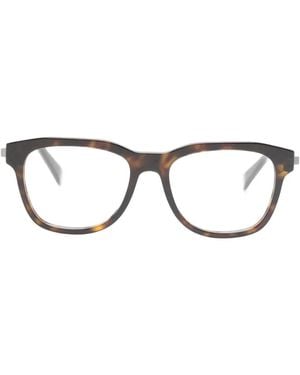 BVLGARI Gafas Con Montura Semicompleta - Marrón