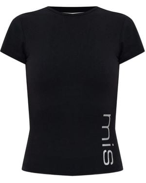 MISBHV T-Shirt À Découpe Au Dos - Black
