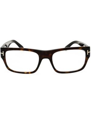 Tom Ford Occhiali Rettangolari - Nero