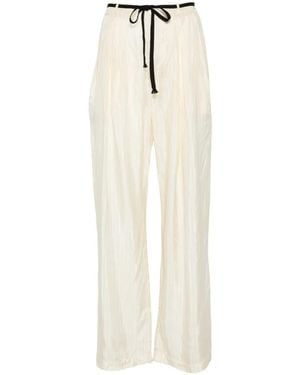 Barena Pestrin Sbrissa Striped Tie-Waist Pants - White