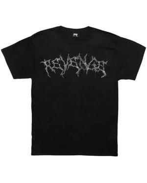 REVENGE Spider Lightning T-Shirt - Black