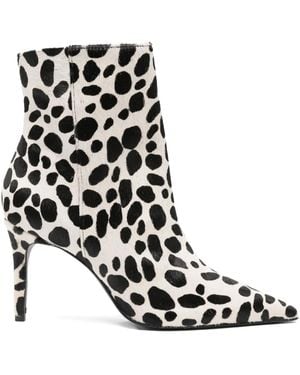 SCHUTZ SHOES Stivaletti Con Stampa - Nero