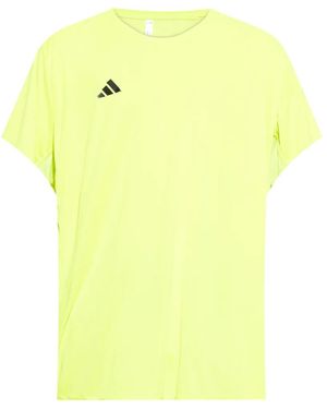 adidas T-Shirt Met Logoprint - Geel