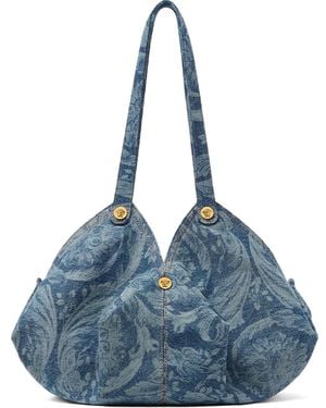 Versace Borsa A Spalla Protea - Blu