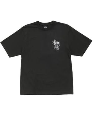 Stussy Camiseta High Rollers Con Motivo Gráfico - Negro