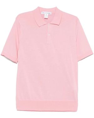 Comme des Garçons ファインニット ポロシャツ - ピンク