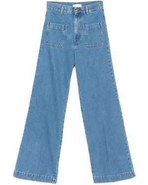 Sandro Pocket-detail Jeans - ブルー