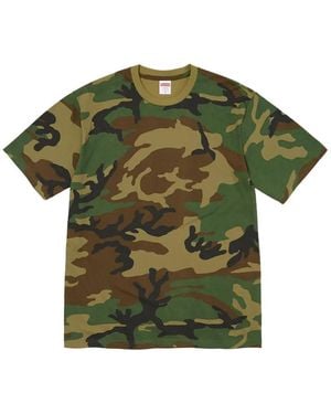 Supreme Gems Camouflage-Print T-Shirt - Green