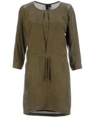 Edun Drawstring dress - Verde