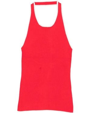 St. Agni Halter Top - Red