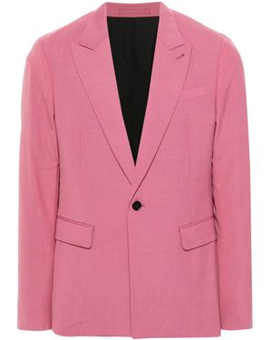 AllSaints Aura Single-Breasted Blazer - Pink
