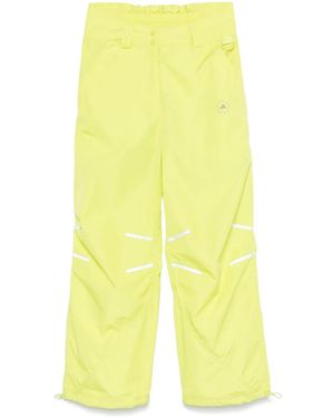 adidas By Stella McCartney Wide-Leg Track Trousers - Yellow