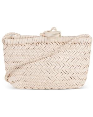 Dragon Diffusion Sac À Bandoulière Minsu Tressé - Natural