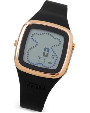 Tous Logo-Detail 33.5Mm Watch - Gray